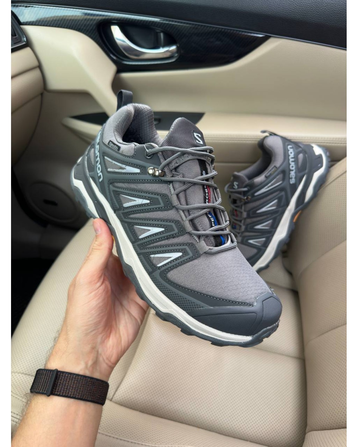 Salomon Speedcross Pro Gore-Tex Thinsulate Grey/Green