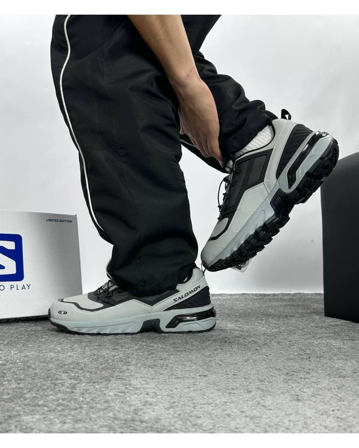 Salomon ACS+ FT Grey/Black Gore-Tex