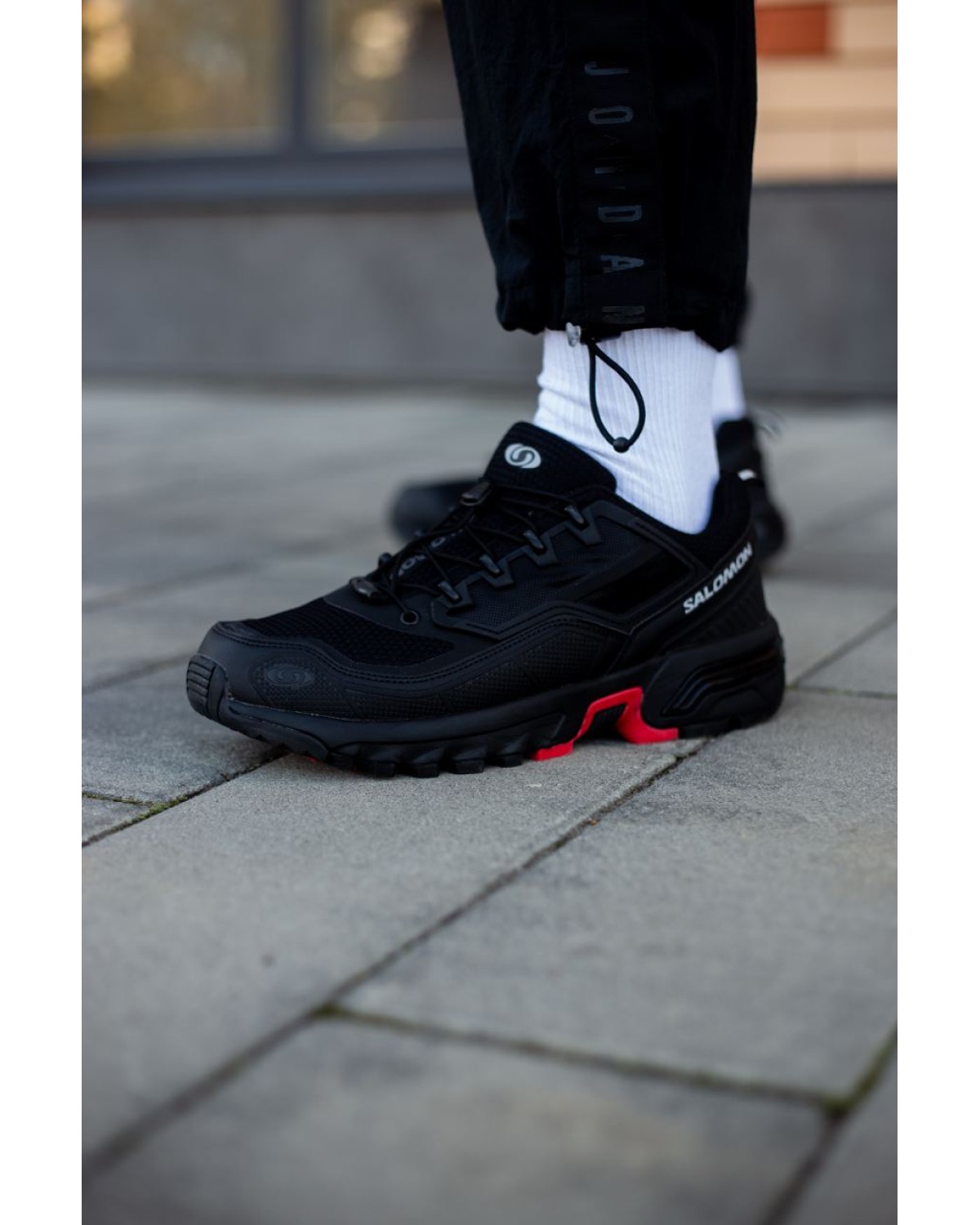Salomon ACS + FT Black Red Thermo