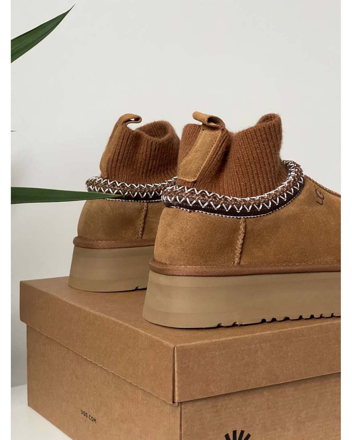 Ugg Tasman Platform Sock Chestnut