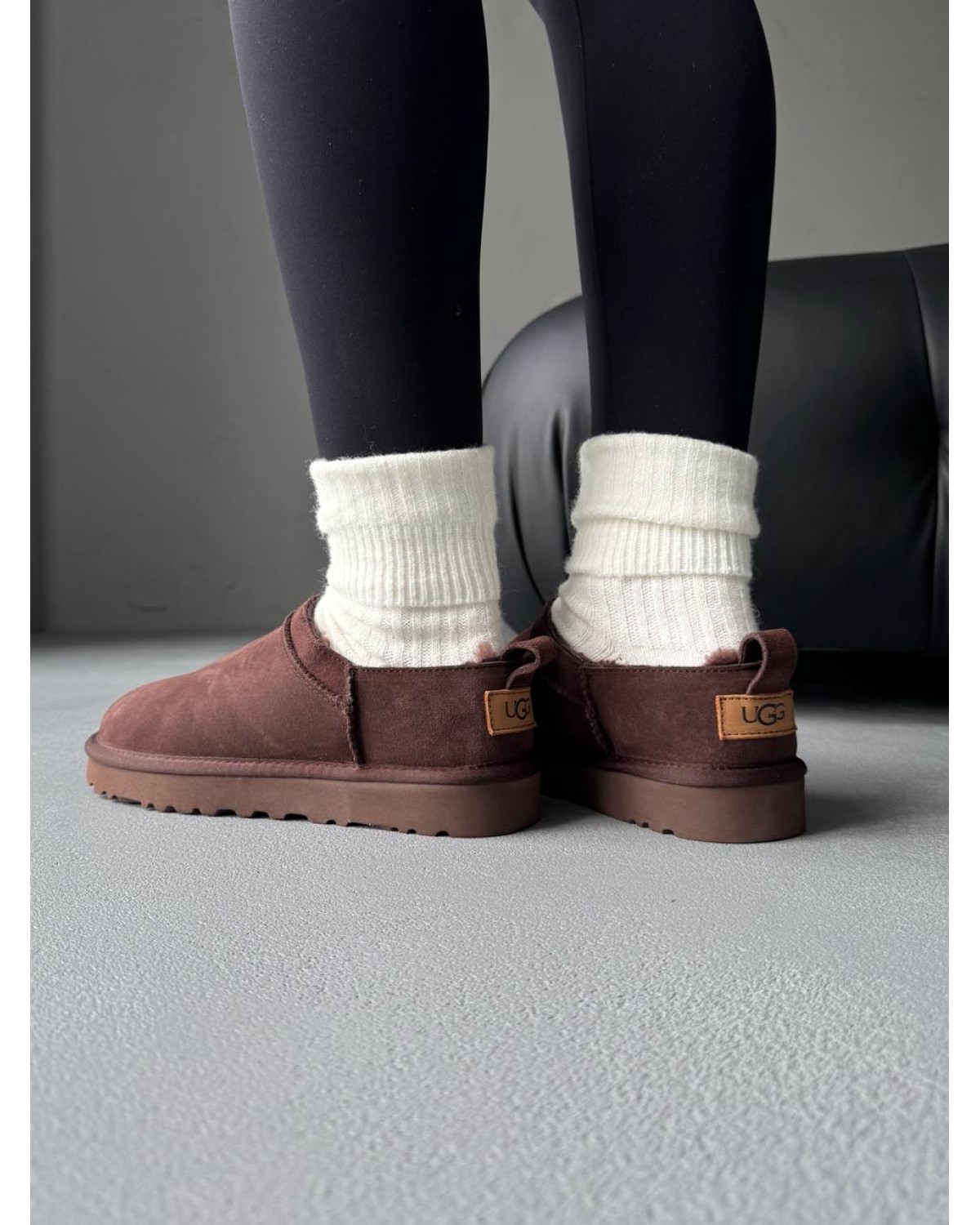 UGG Classic  Micro Boot Brown