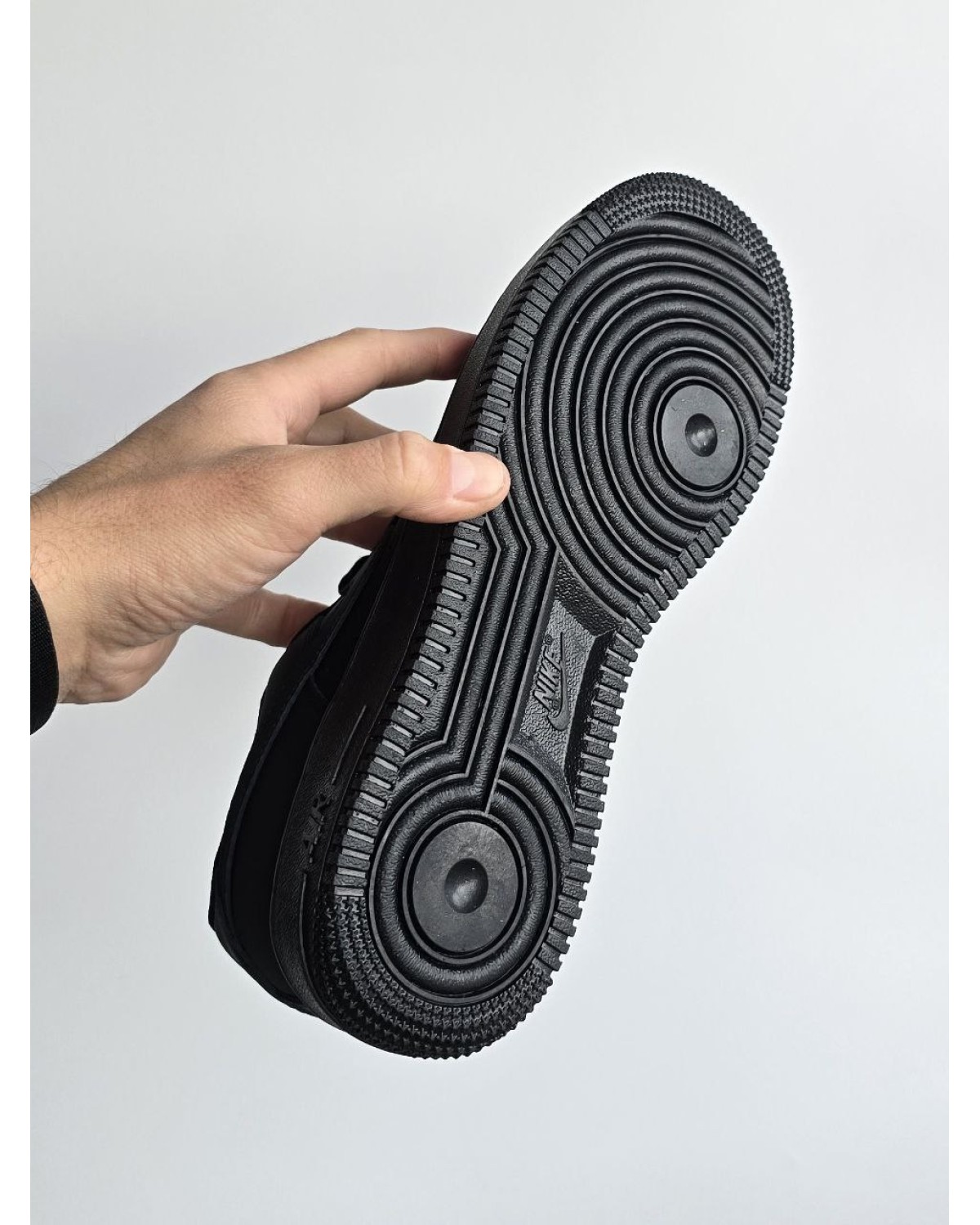 Nike Air Force Fur Black Orange Nike Air Force Fur Black Orange