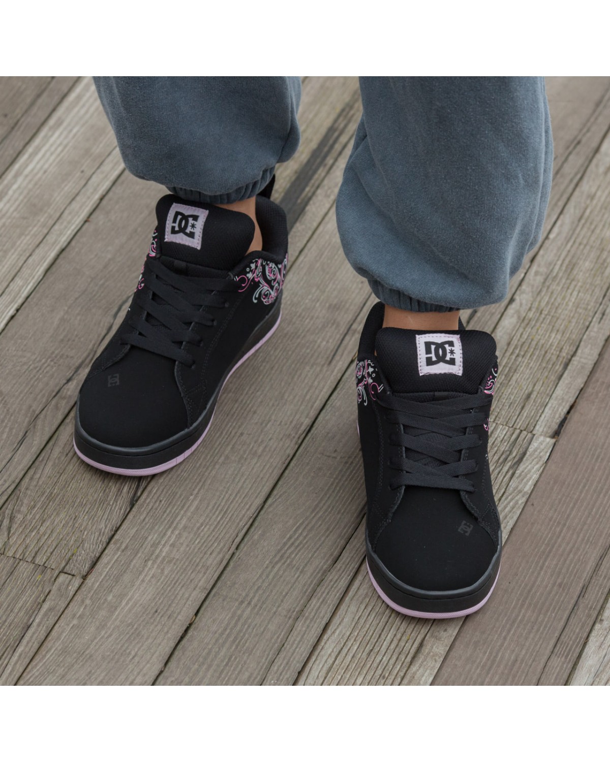 DC Court Graffik Black Pink Sabbath DC Court Graffik Black Pink Sabbath