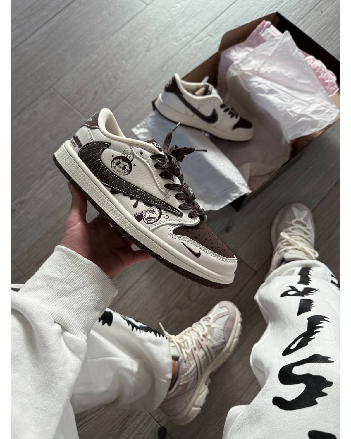Labubu x Travis Scott x Air Jordan 1 Low