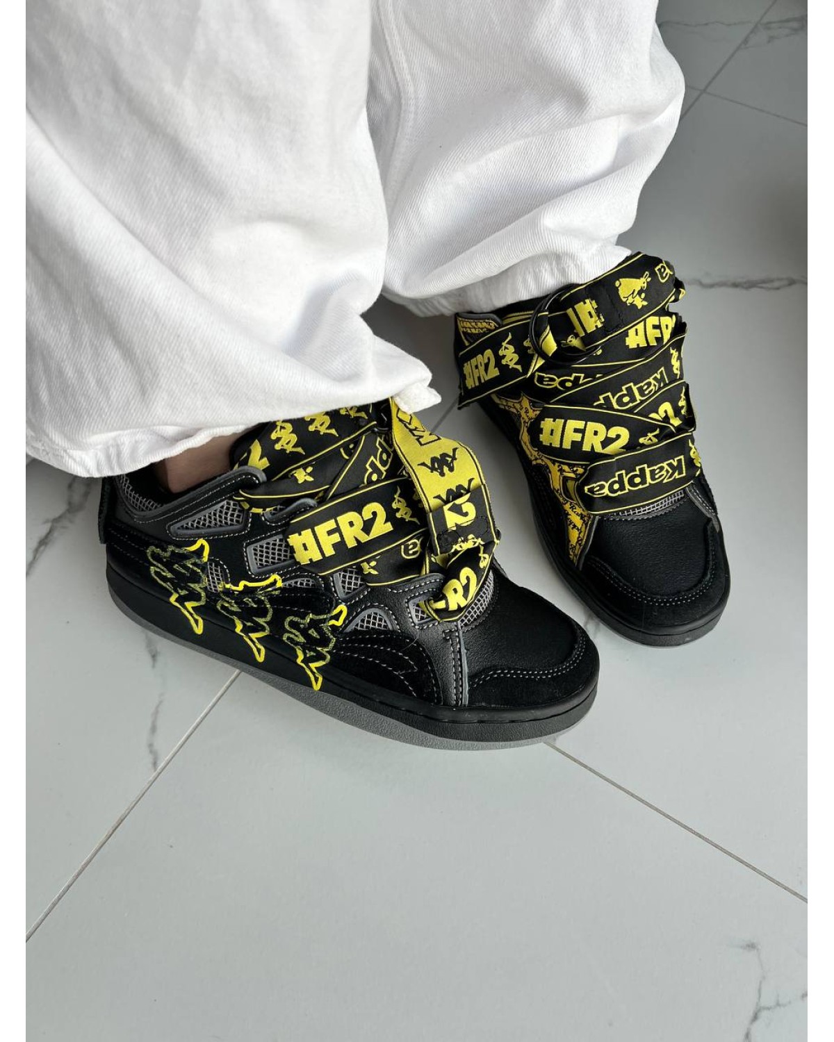 Kappa Fatty Black Yellow