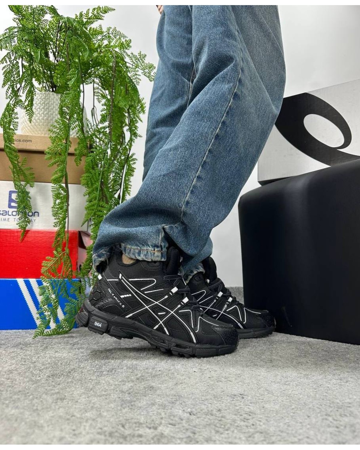 Asics Gel-Kahana 8 Black Gore-Tex Asics Gel-Kahana 8 Black Gore-Tex