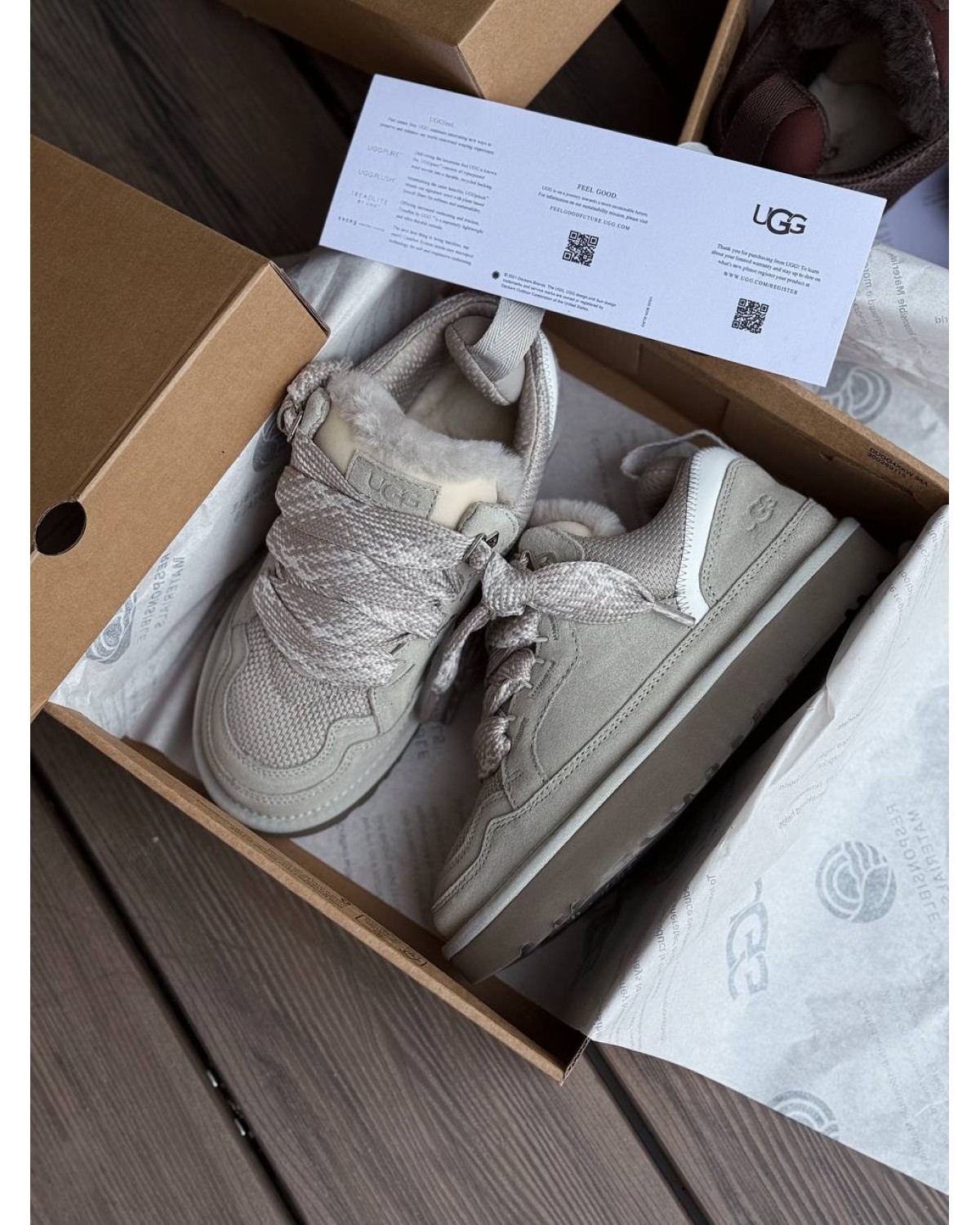 Ugg Lowmel Hickory Grey