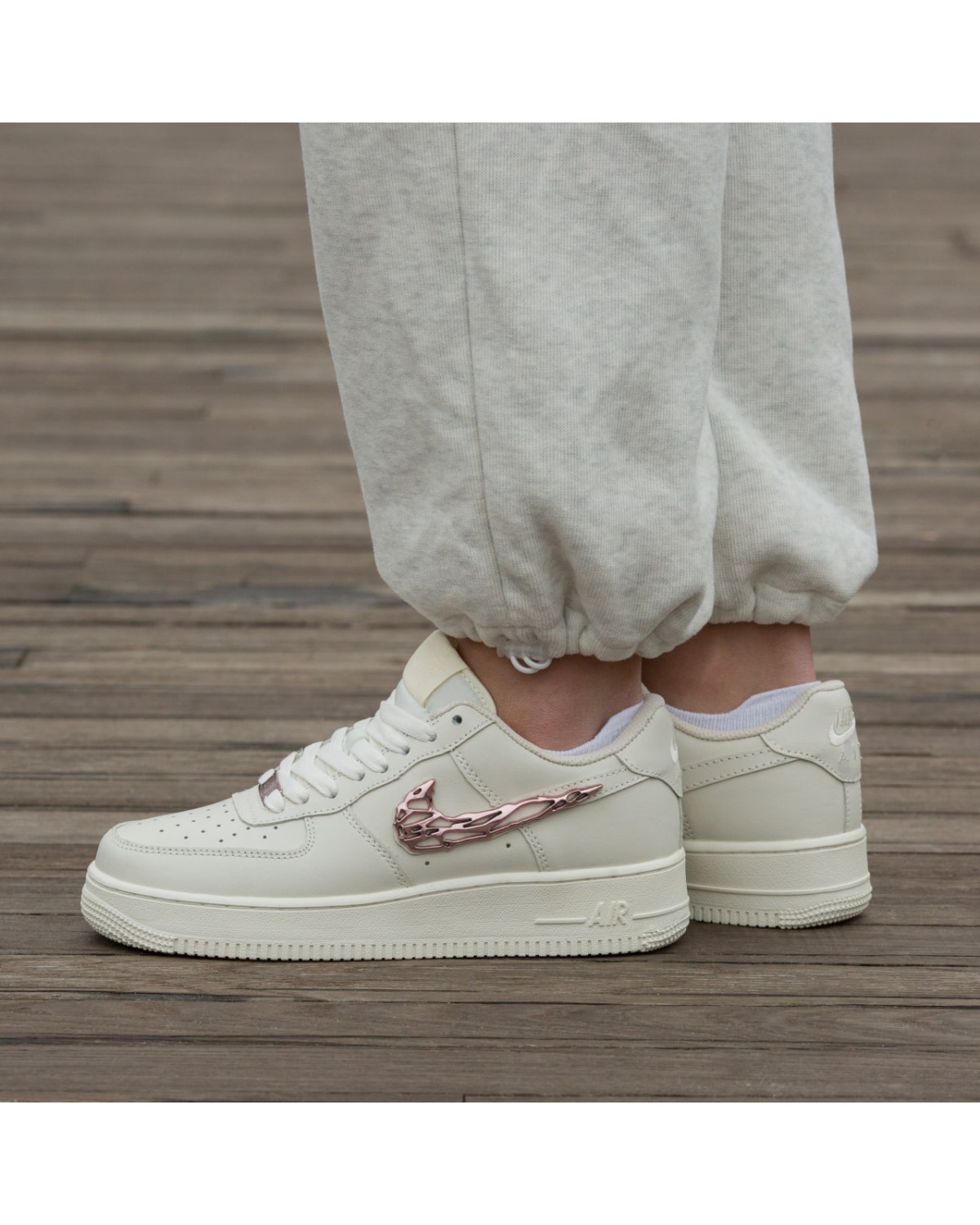 Nike Air Force 1 Low Molten Metal Pink White