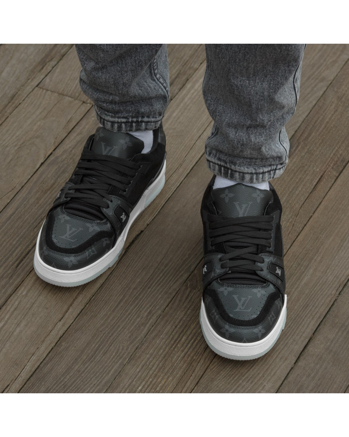 Louis Vuitton LV Trainer Sneakers Black Louis Vuitton LV Trainer Sneakers Black