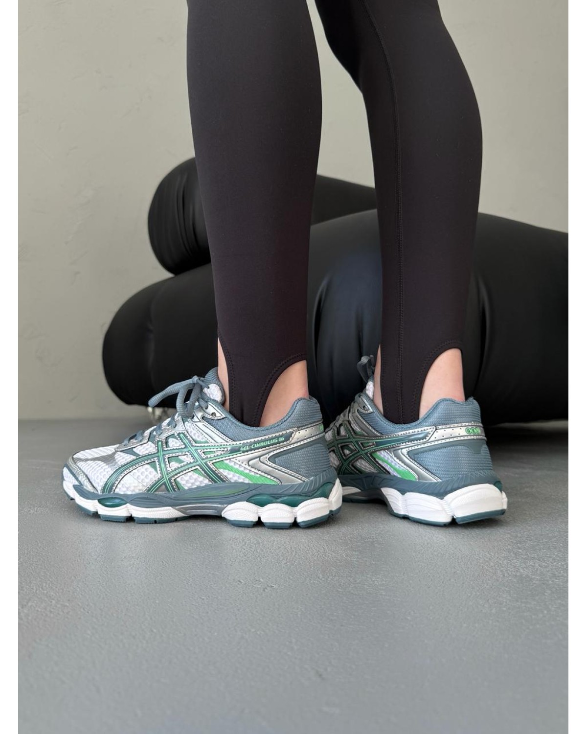 Asics Gel-Cumulus 16 White/Ironclab