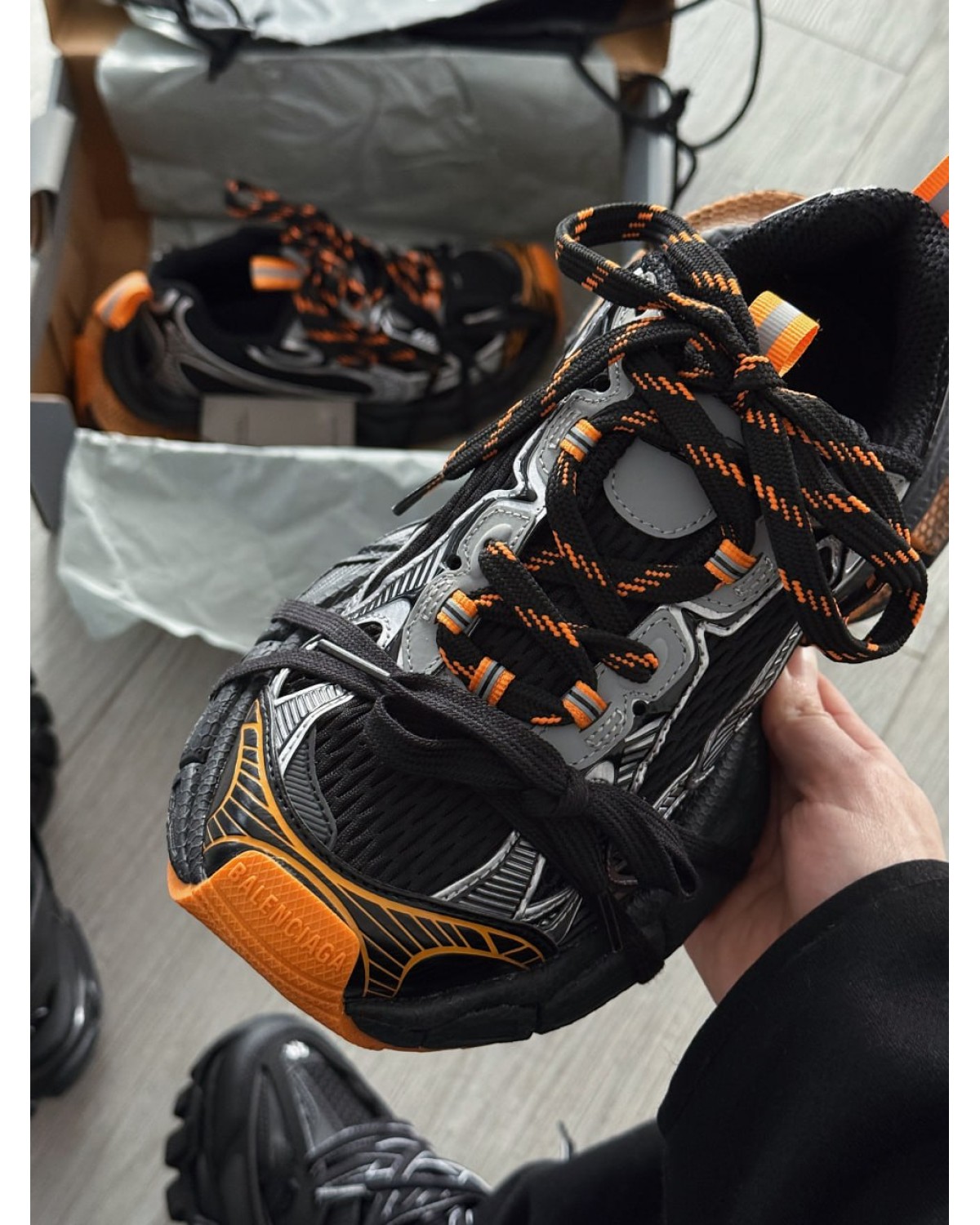 Balenciaga 3XL Black Orange