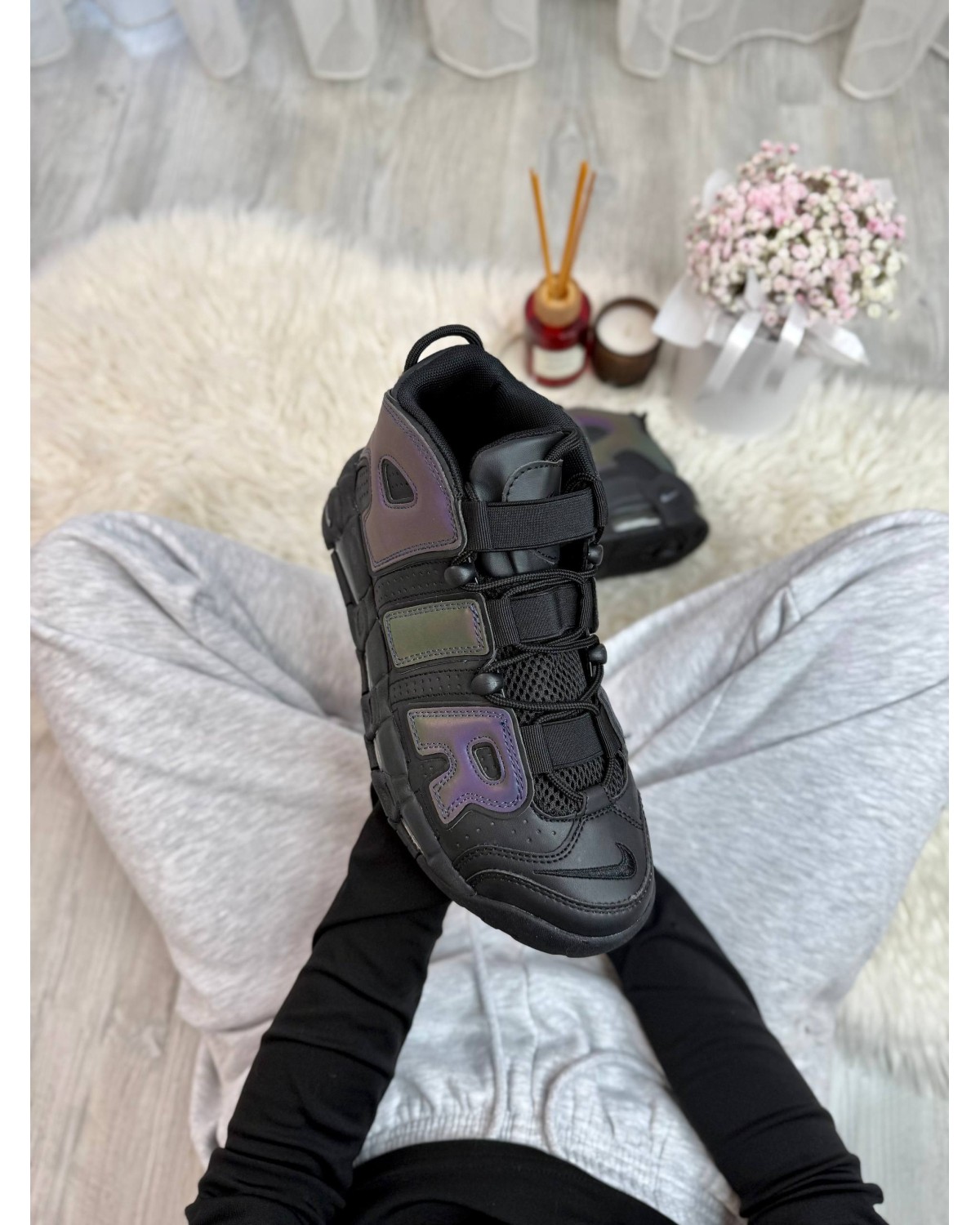 Air More Uptempo Black