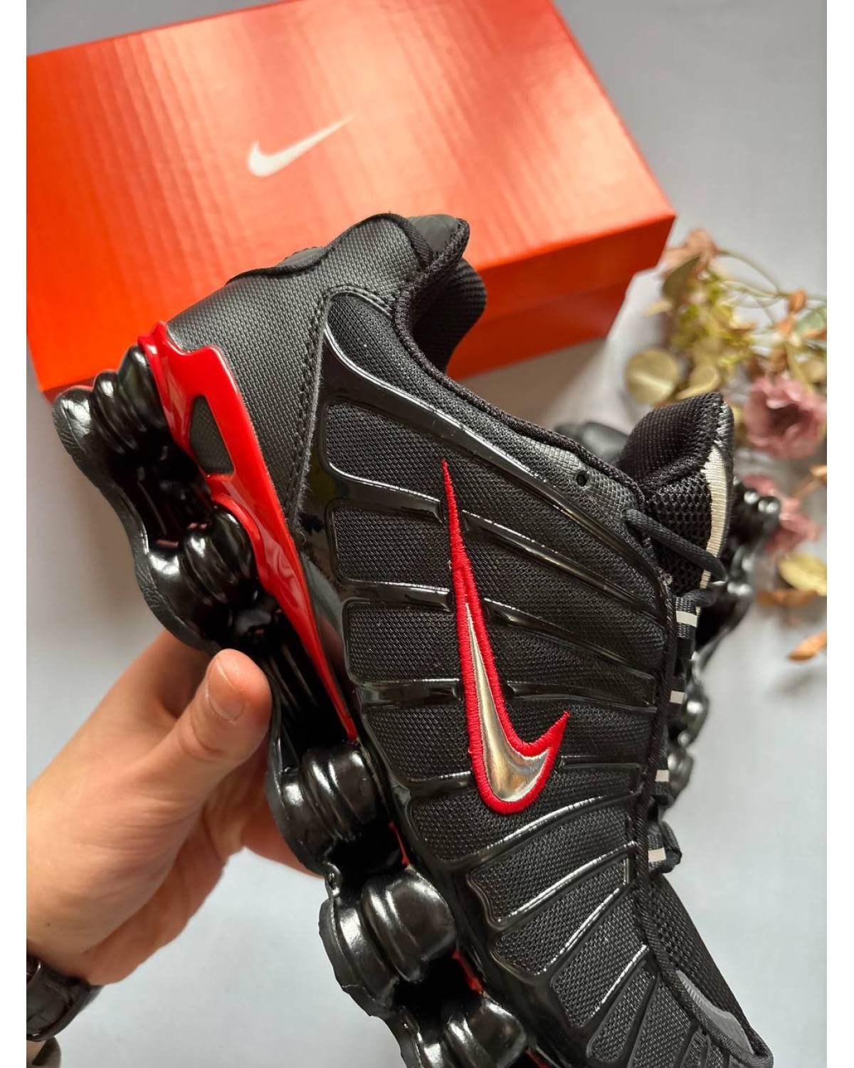 Nike Shox TL Black Red