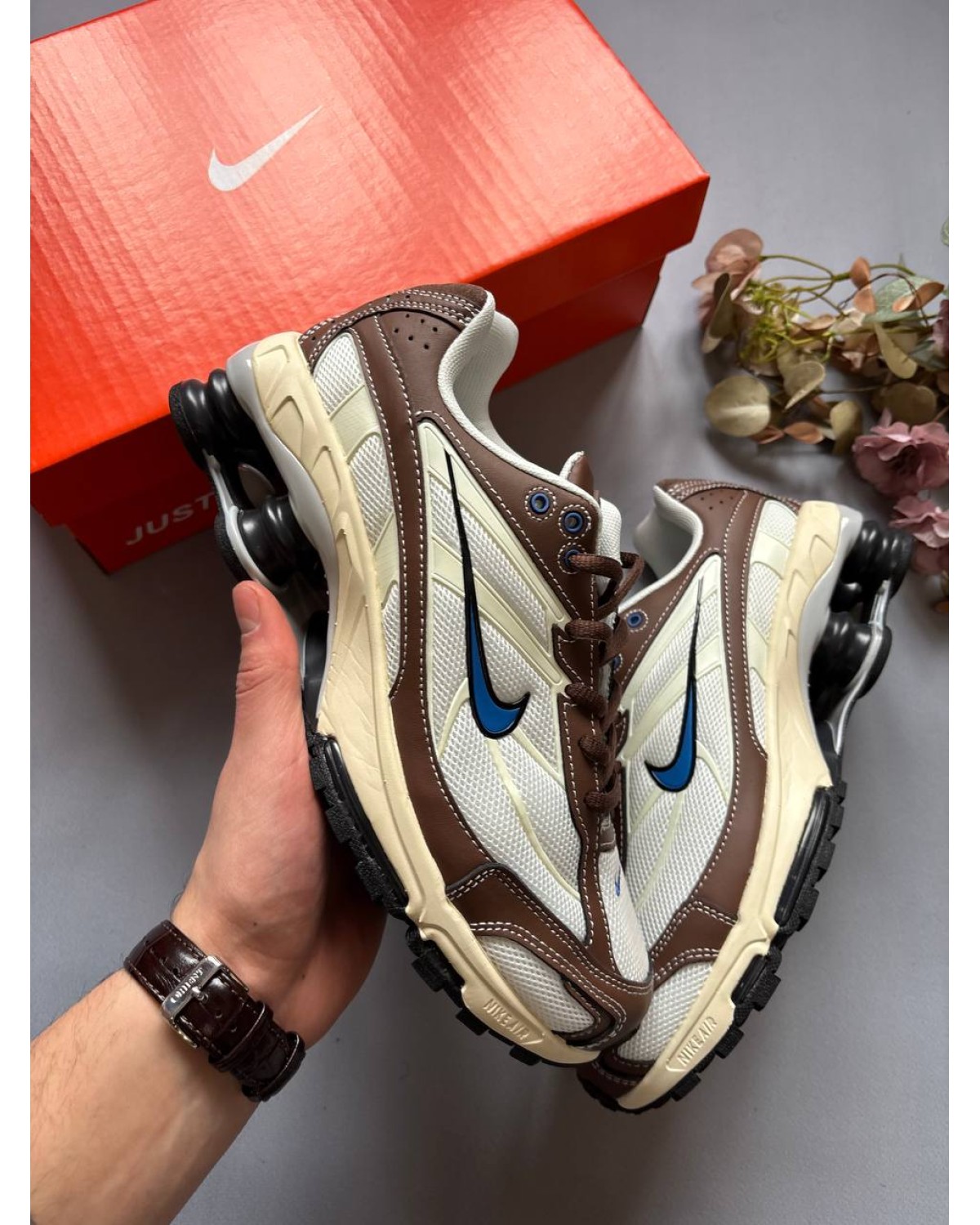 Nike Shox Ride 2 Brown White