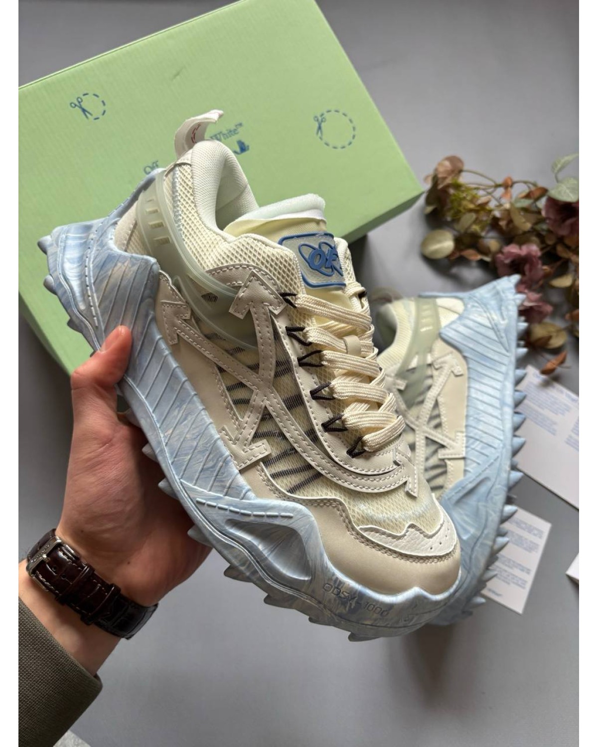Off-White Odsy-1000 White Blue