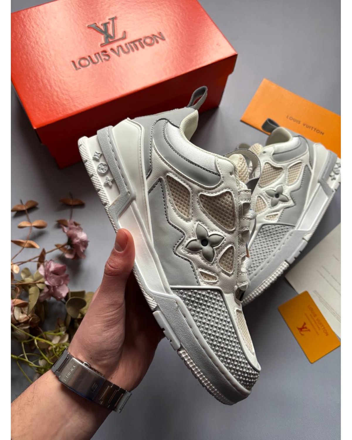 Louis Vuitton Skate White/Grey