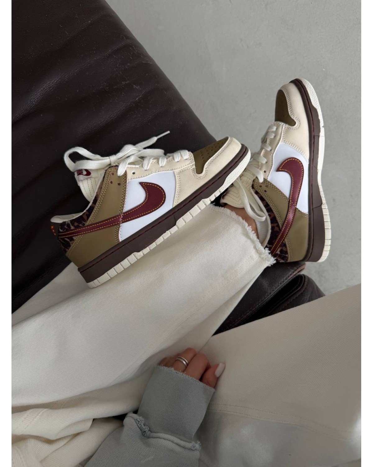 Nike SB Dunk Low White/Cheetah