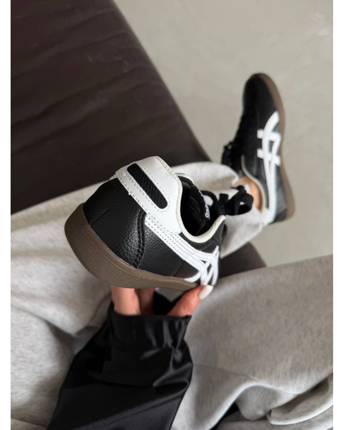 Asics Onitsuka Tiger Black Leather