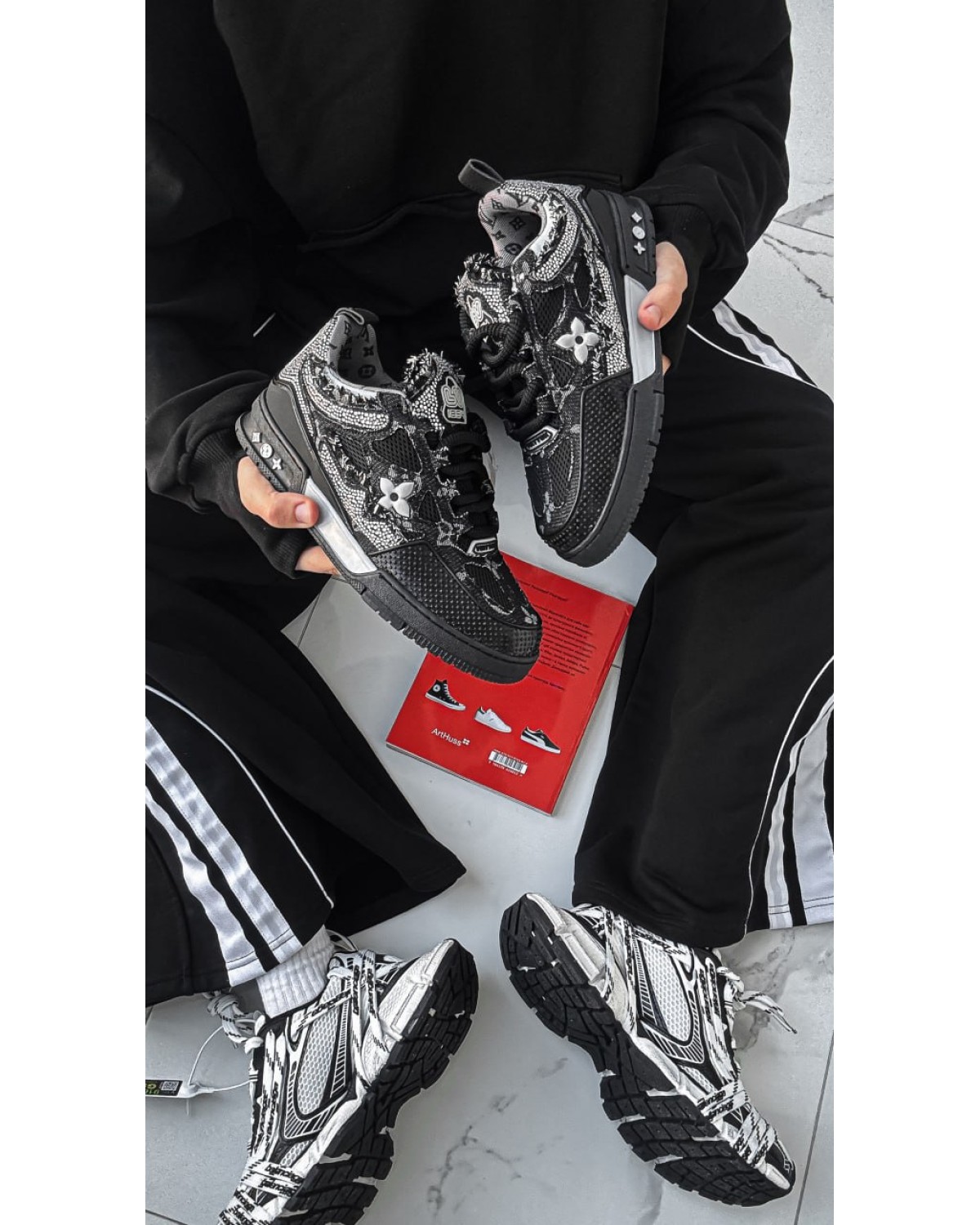 Louis Vuitton Skate Sneakers Grey