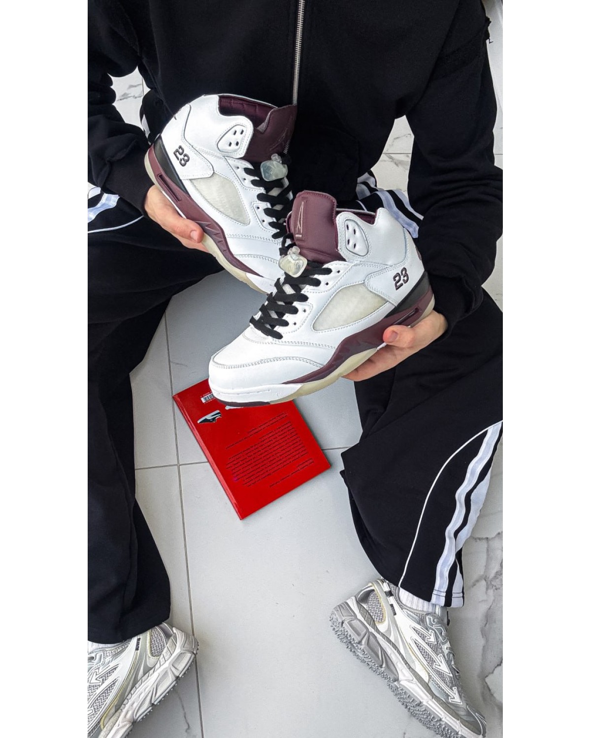 Nike Air Jordan 5 Retro White/Brown