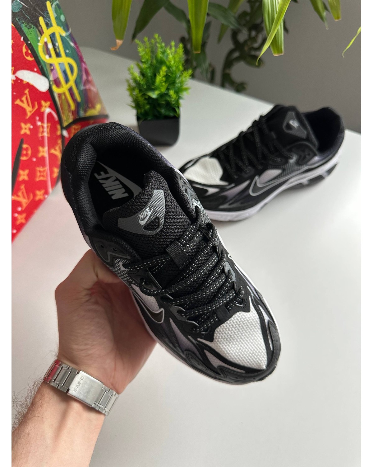 Nike Halo Mix Black White