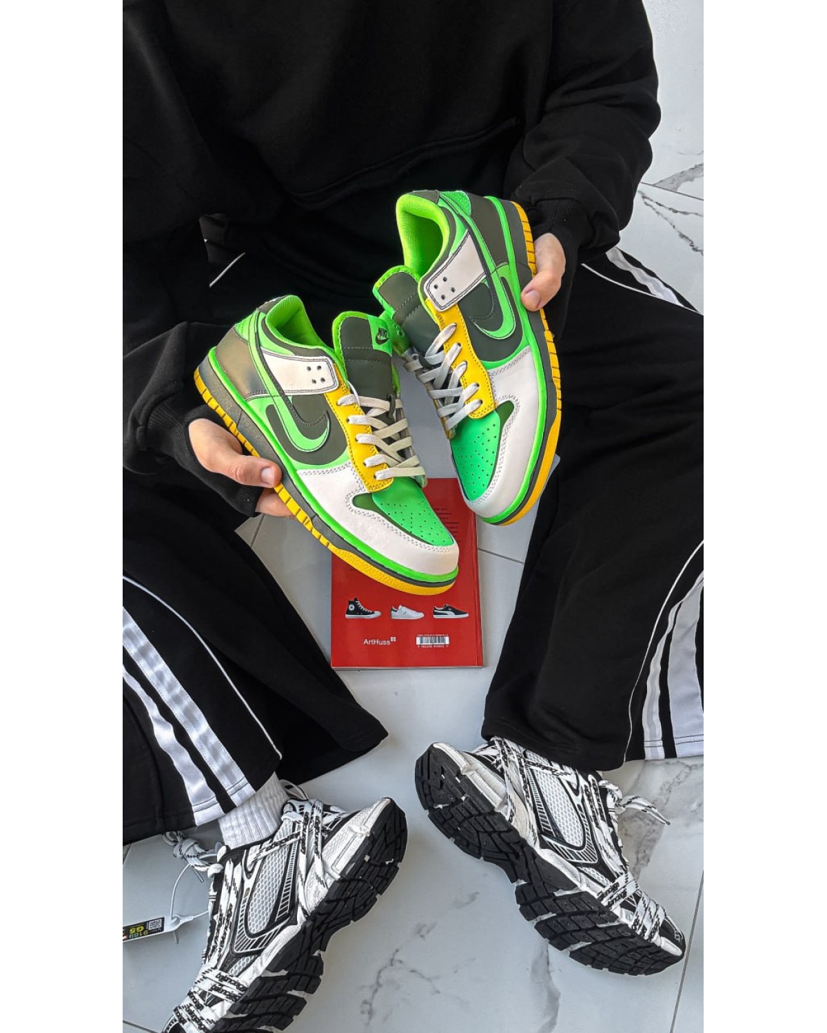 Nike SB Dunk Low Green Yellow