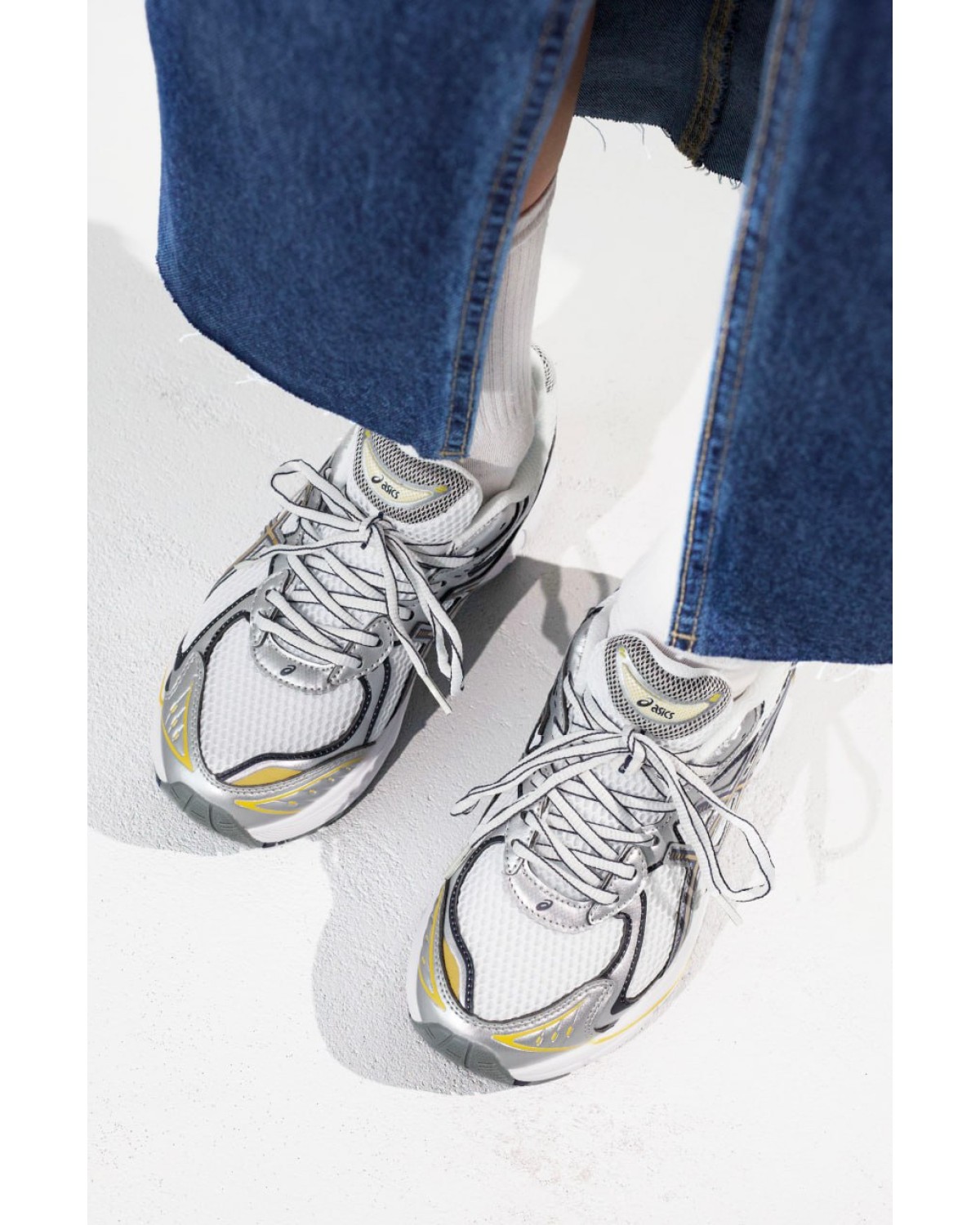 Asics GT-2160 White/Silver/Yellow