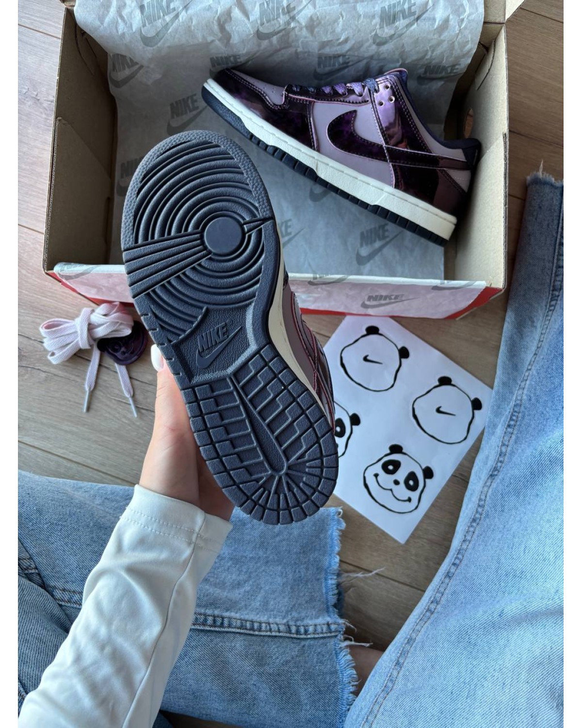 Nike SB Dunk Low SE Panda Purple