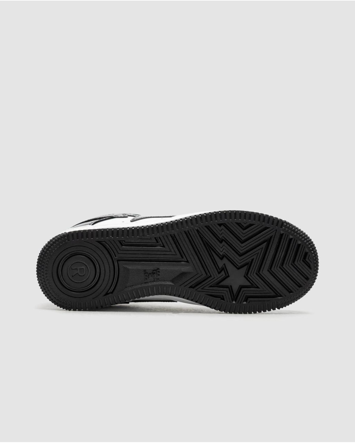 Bape A Bathing Ape Bape STA Patent Leather Black/White