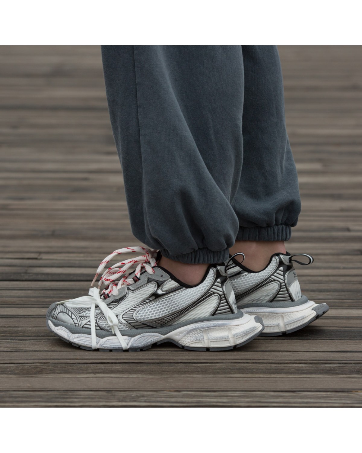 Balenciaga 3XL Silver White