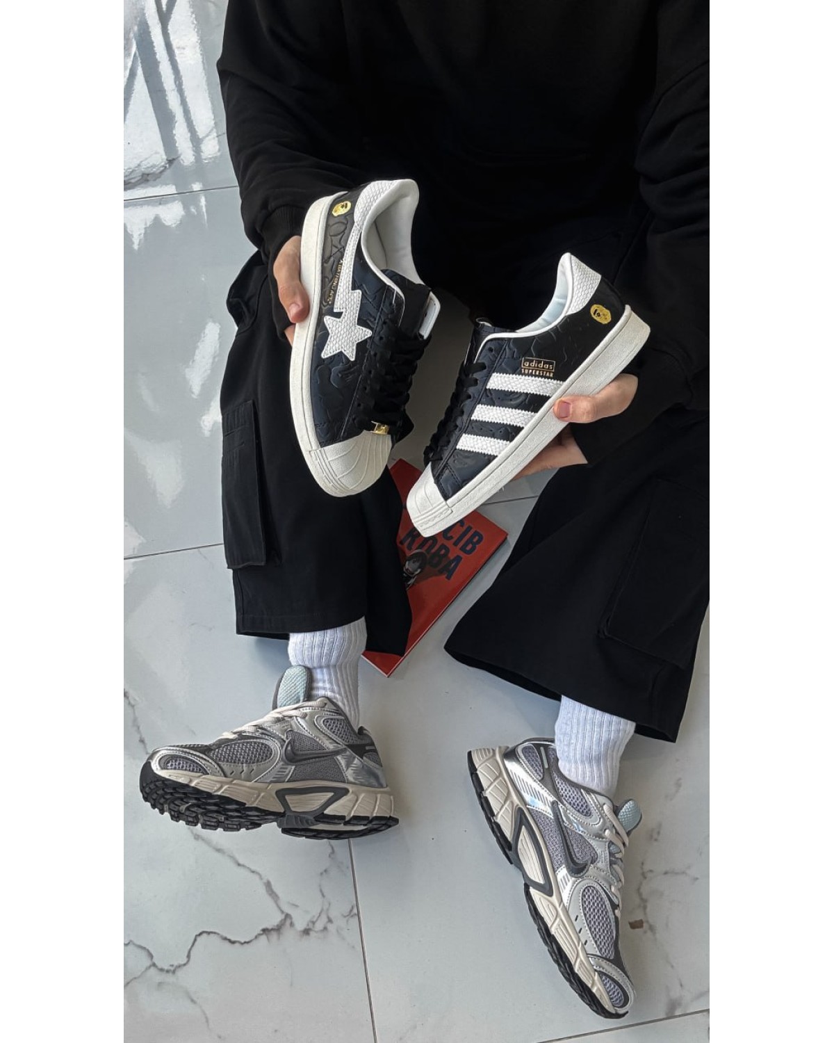 Adidas Superstar x Bape Glow