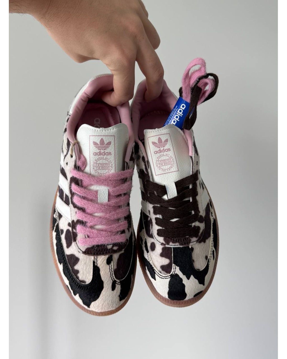 Adidas Samba Cow Print