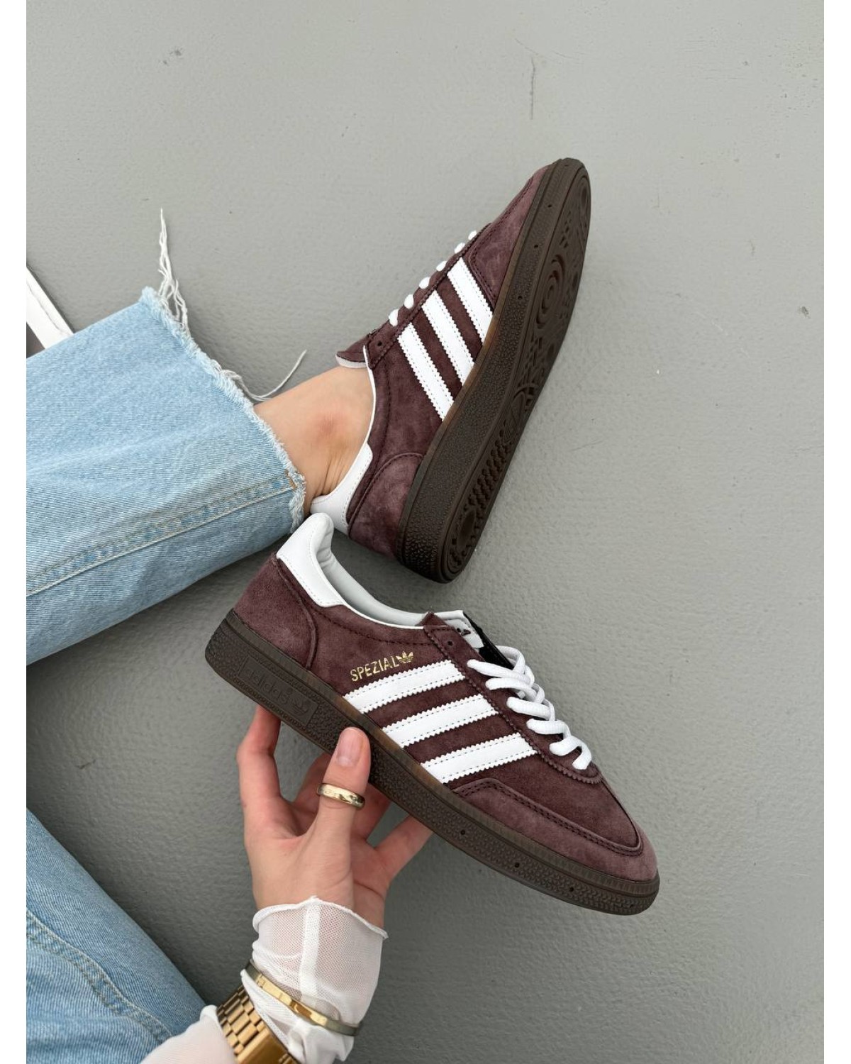 Adidas Spezial Brown White