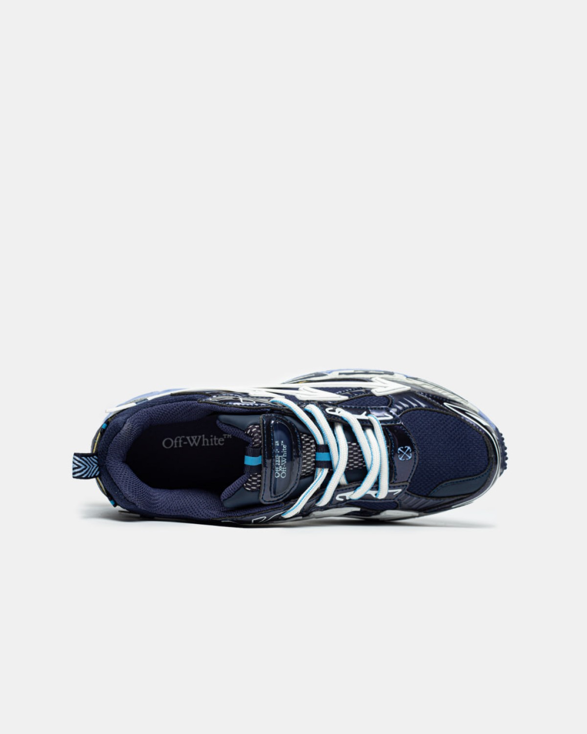 Off-White ‘Be Right White Navy Blue Shark Off-White ‘Be Right White Navy Blue Shark