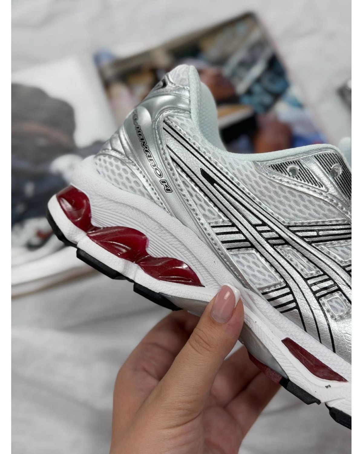 Asics Gel Kayano 14 Silver Pink