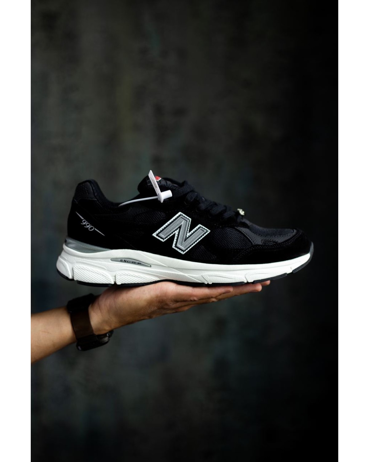 New Balance 990 v3 Black/White