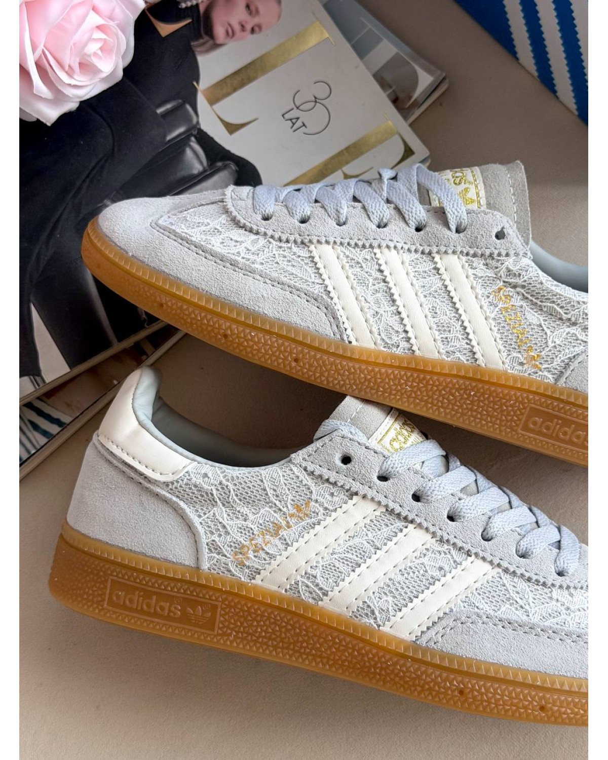 Adidas Spezial Grey White Adidas Spezial Grey White