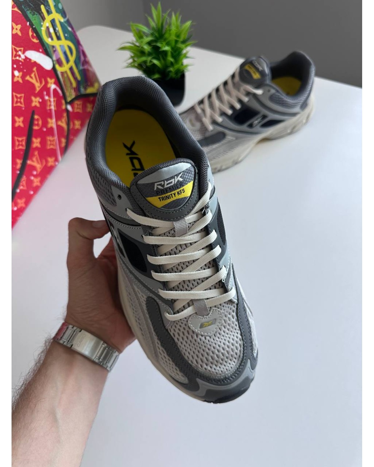 Reebok Premier Triniti KFS Grey Reebok Premier Triniti KFS Grey