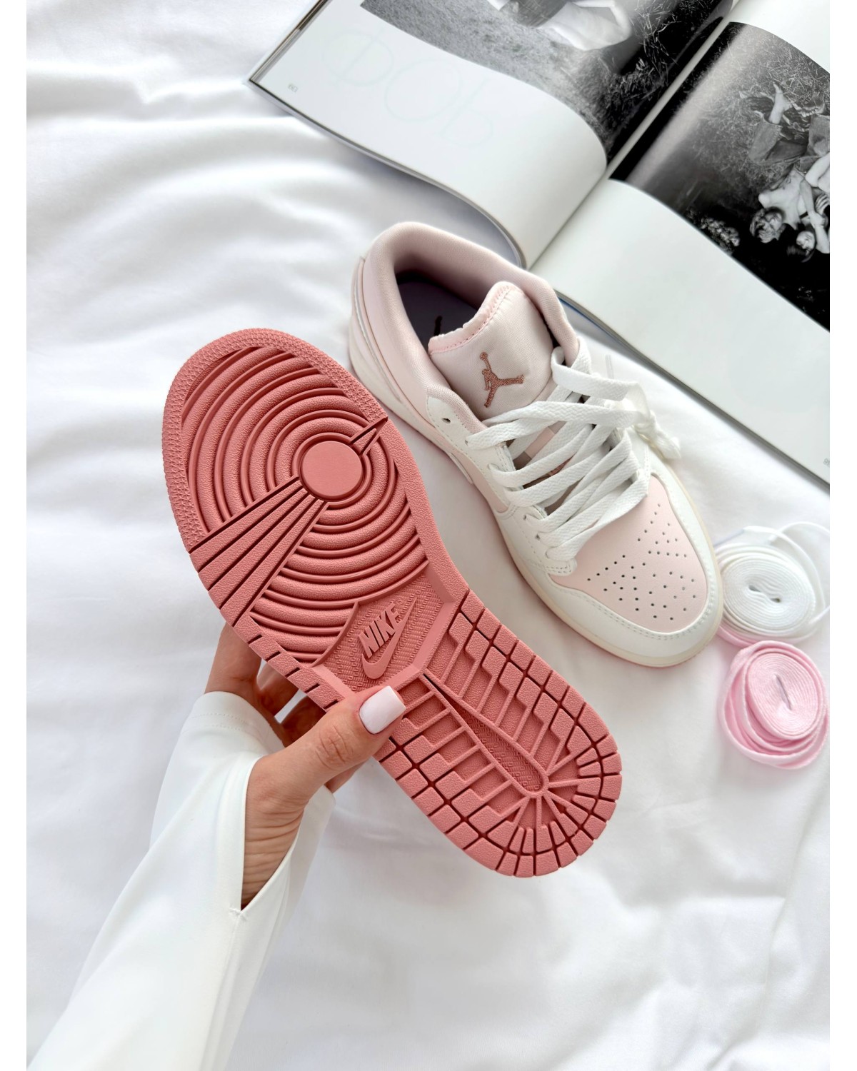 Jordan 1 Low Pink White Jordan 1 Low Pink White