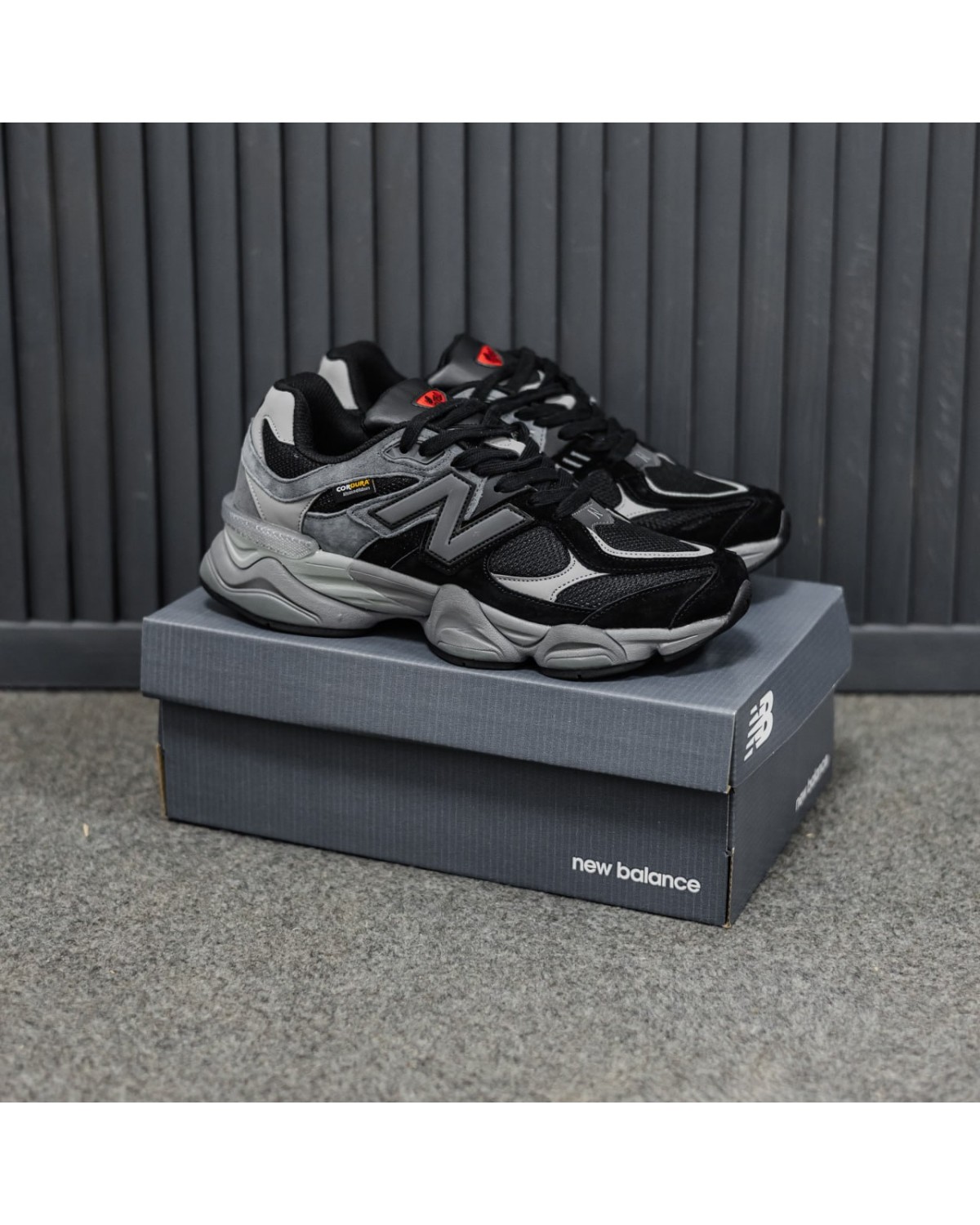 New Balance 9060 Black Grey Cordura New Balance 9060 Black Grey Cordura