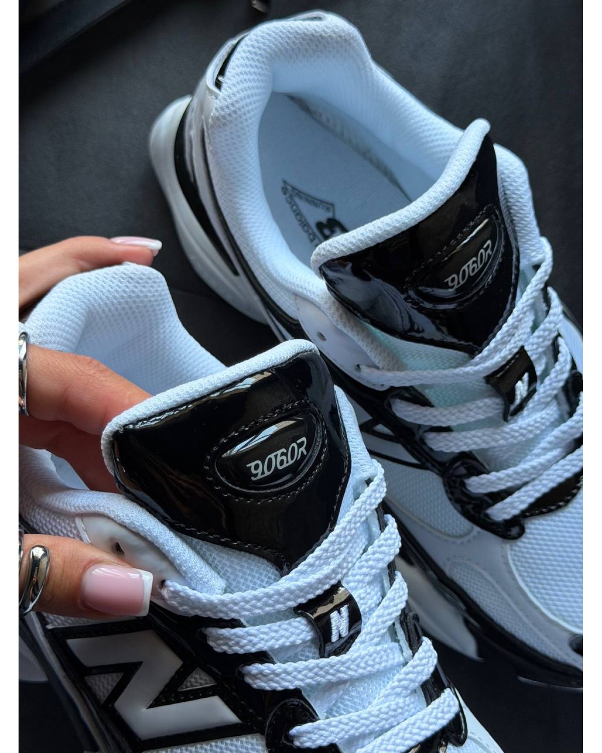 New Balance 9060R White Black New Balance 9060R White Black