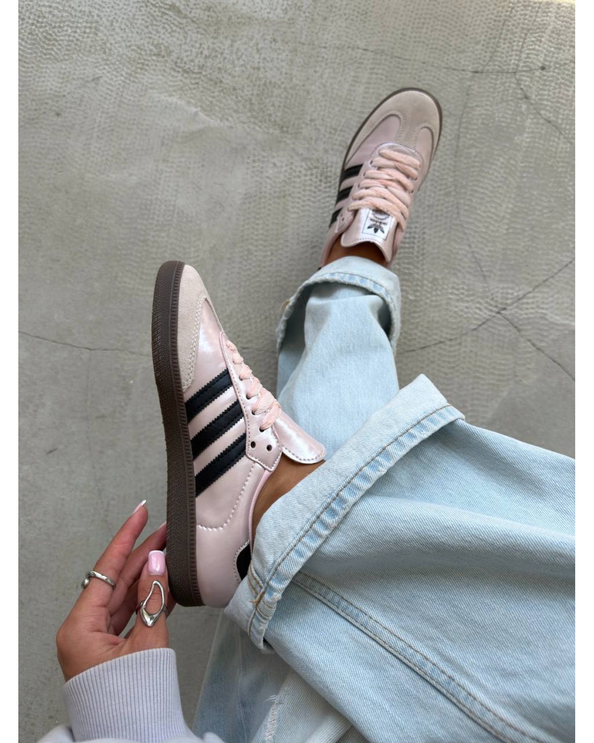 Adidas Samba OG Sandy Pink Core Black Adidas Samba OG Sandy Pink Core Black