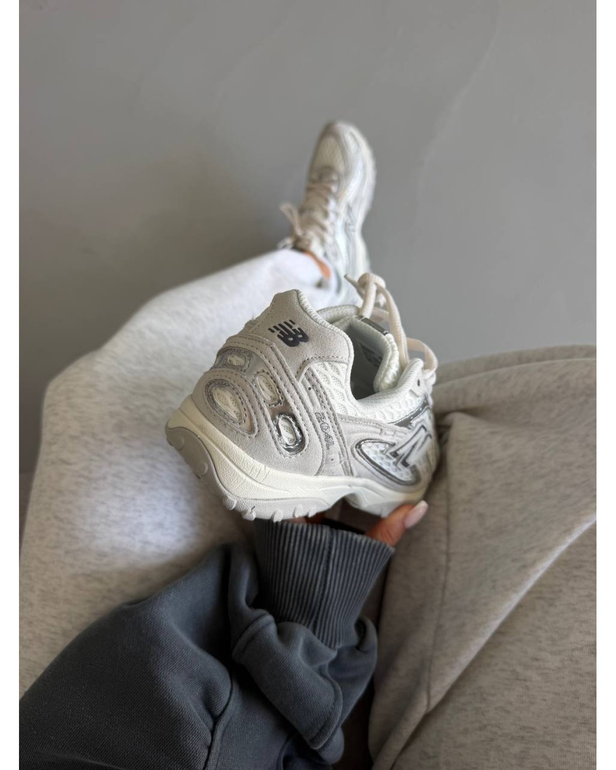 New Balance 204L Light Grey/Silver New Balance 204L Light Grey/Silver