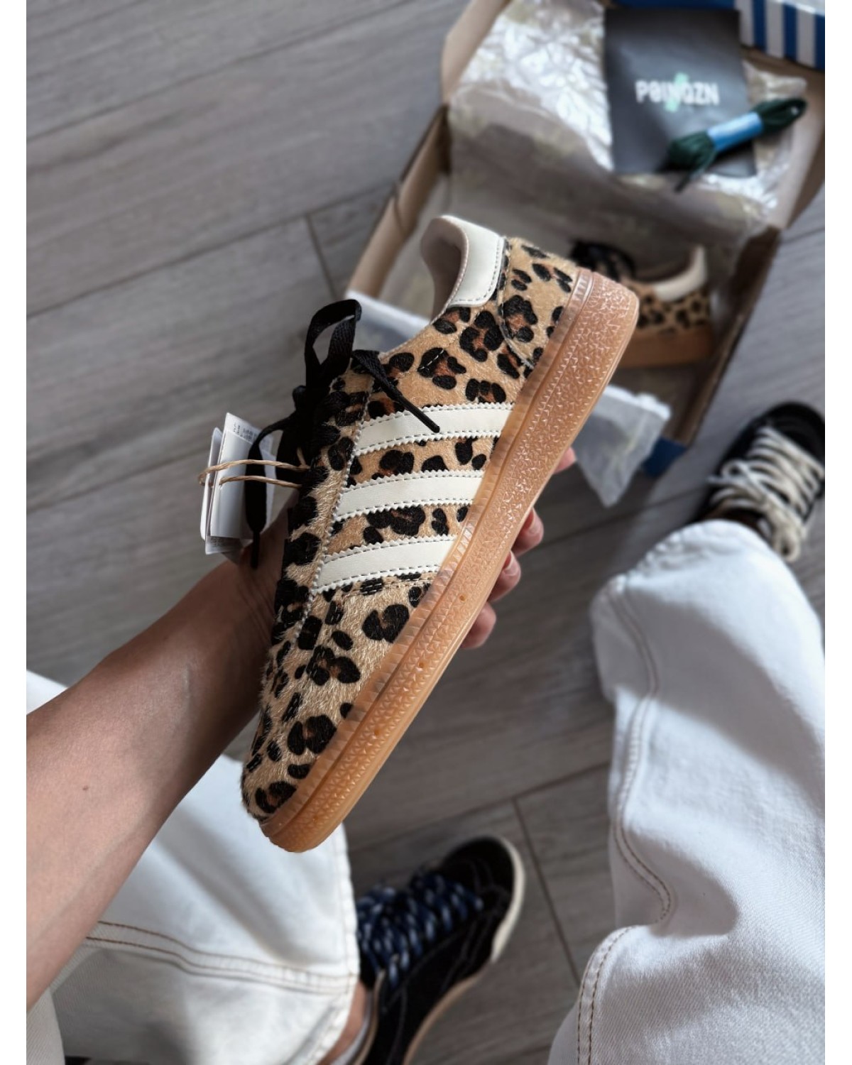 Adidas Handball Spezial Leopard Magic Beige Adidas Handball Spezial Leopard Magic Beige