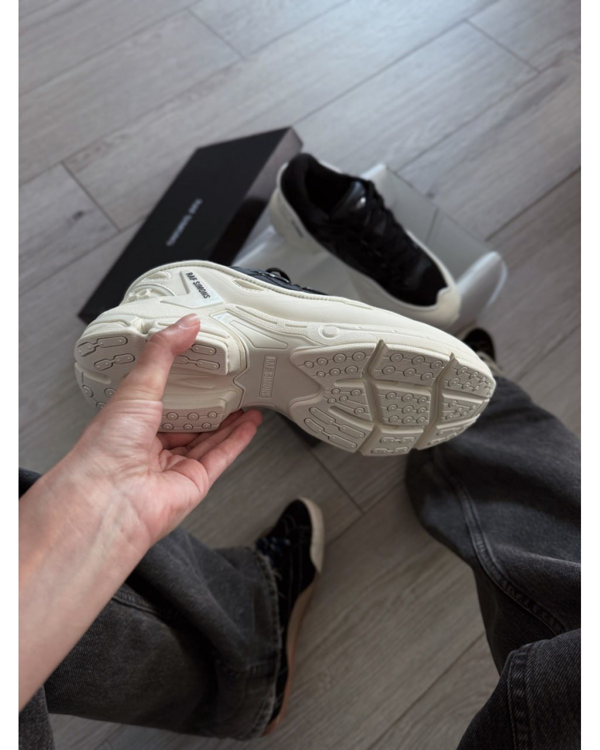 Adidas x Raf Simons Pharaxus Black/White Adidas x Raf Simons Pharaxus Black/White