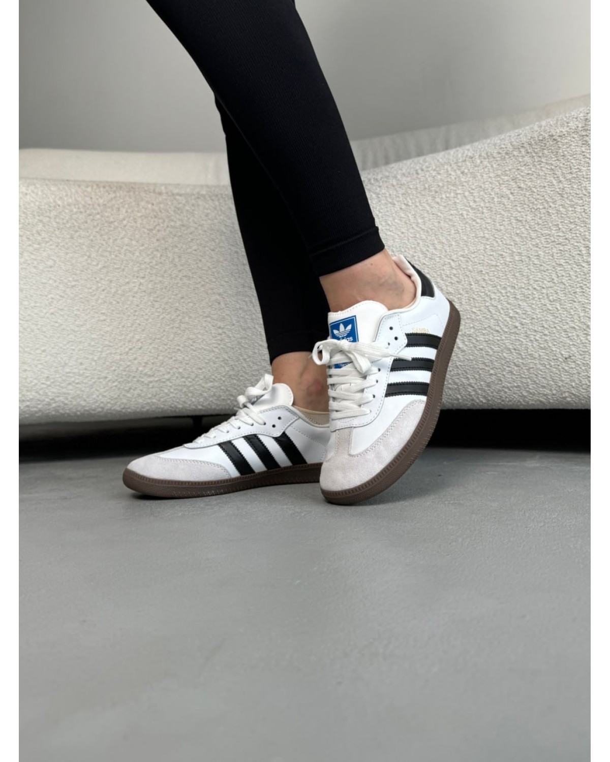 Adidas Samba Black White