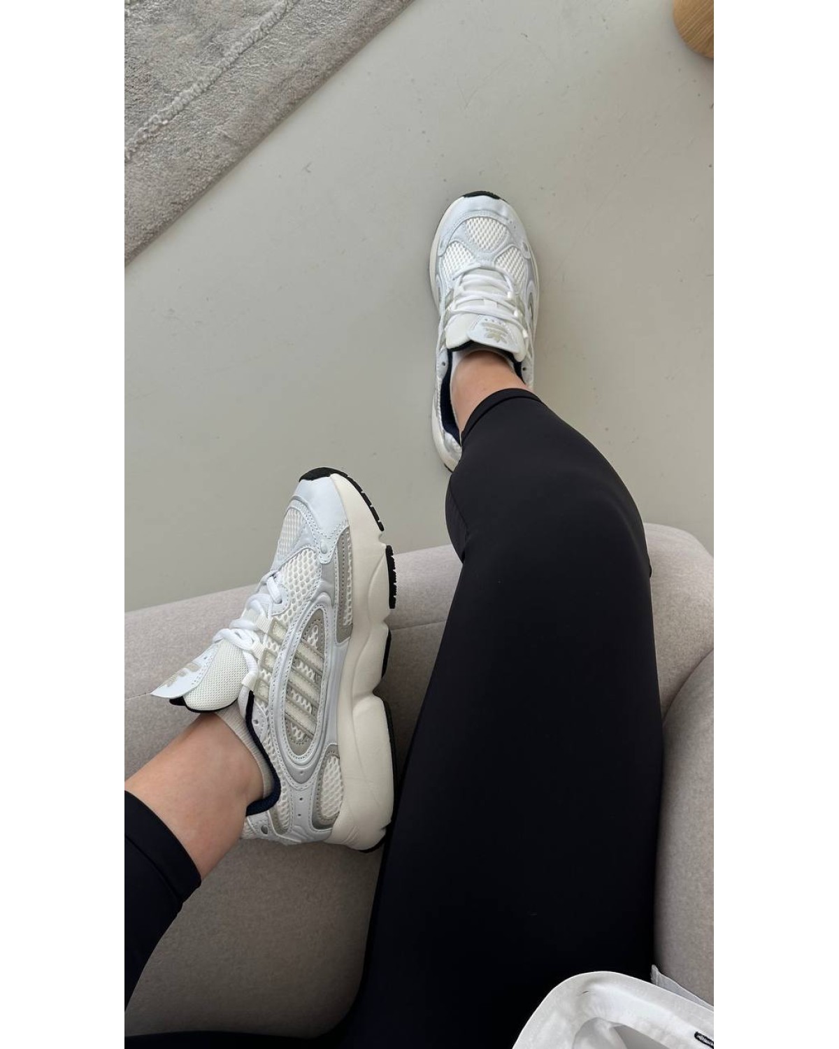 Adidas Ozmillen White Beige Adidas Ozmillen White Beige
