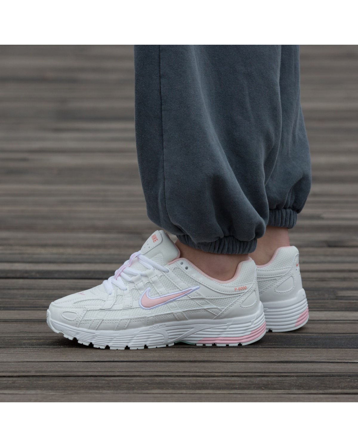 Nike P-6000 White Pink