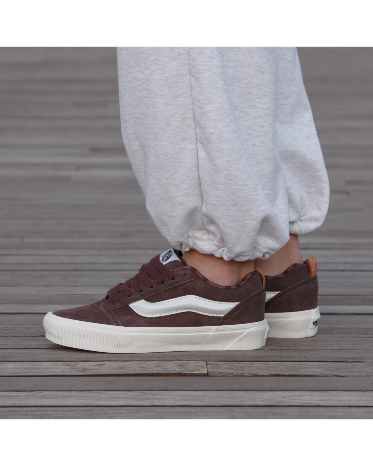 Vans Knu Skool Brown/White