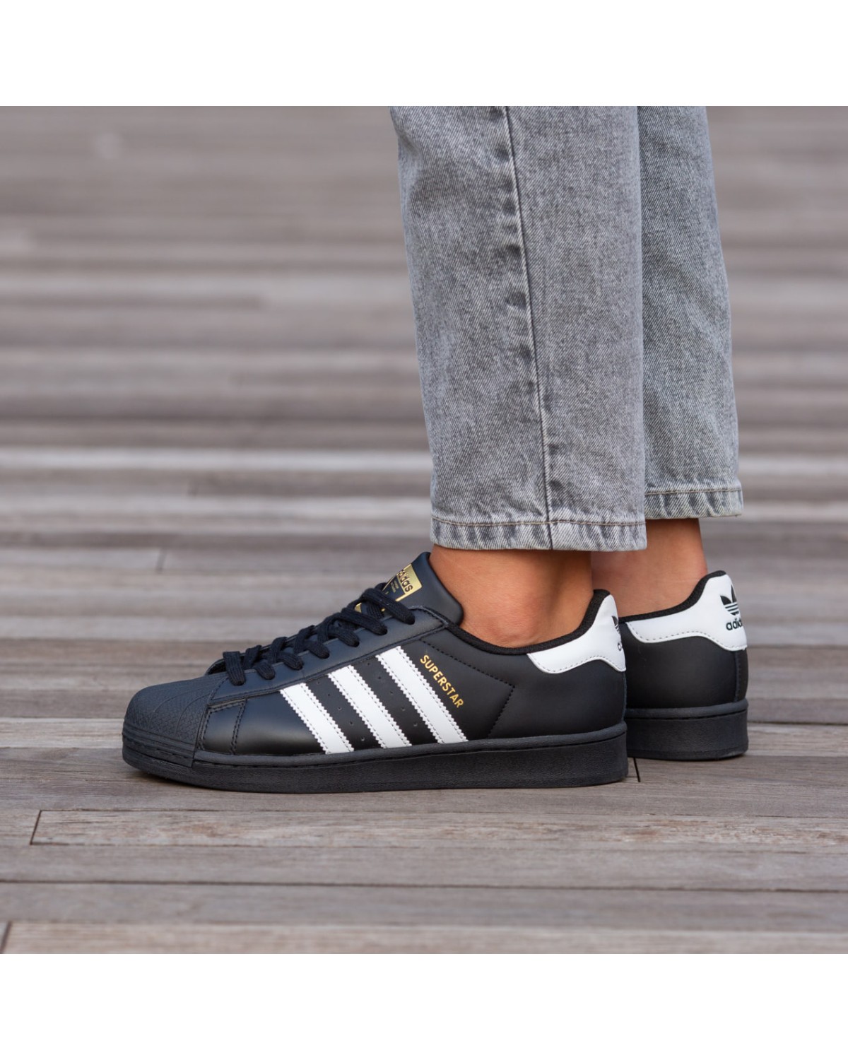 Adidas Superstar Black